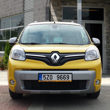 Renault Kangoo přední pohled